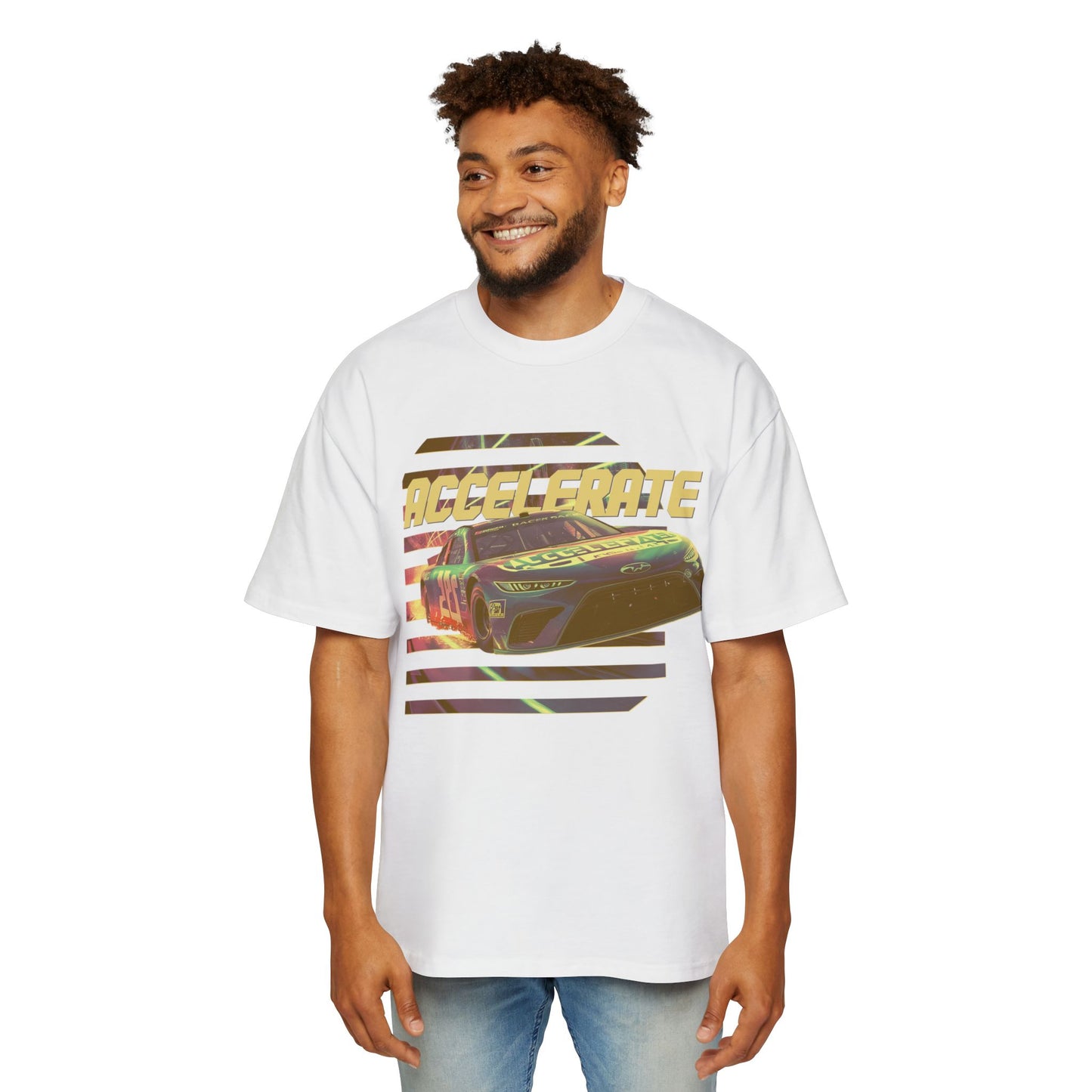 Need for Speed Men's Heavy Oversized Tee