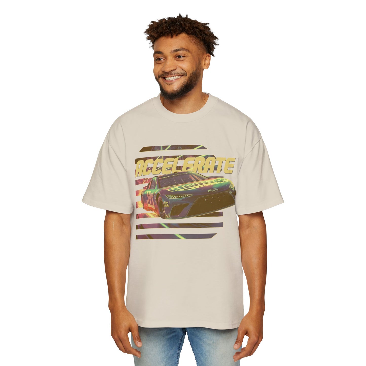 Need for Speed Men's Heavy Oversized Tee