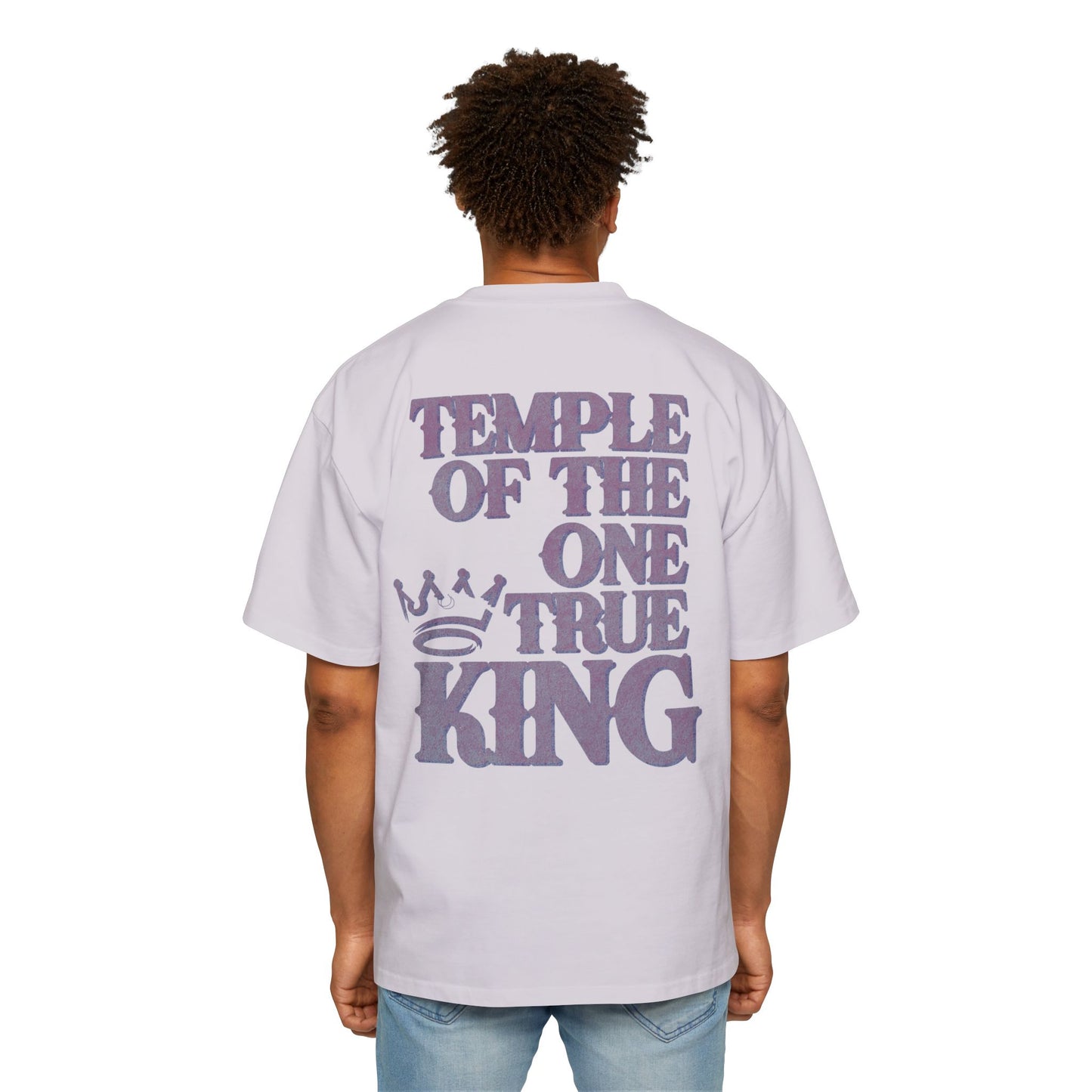 Temple of the One Tru King Heavy Oversized Tee