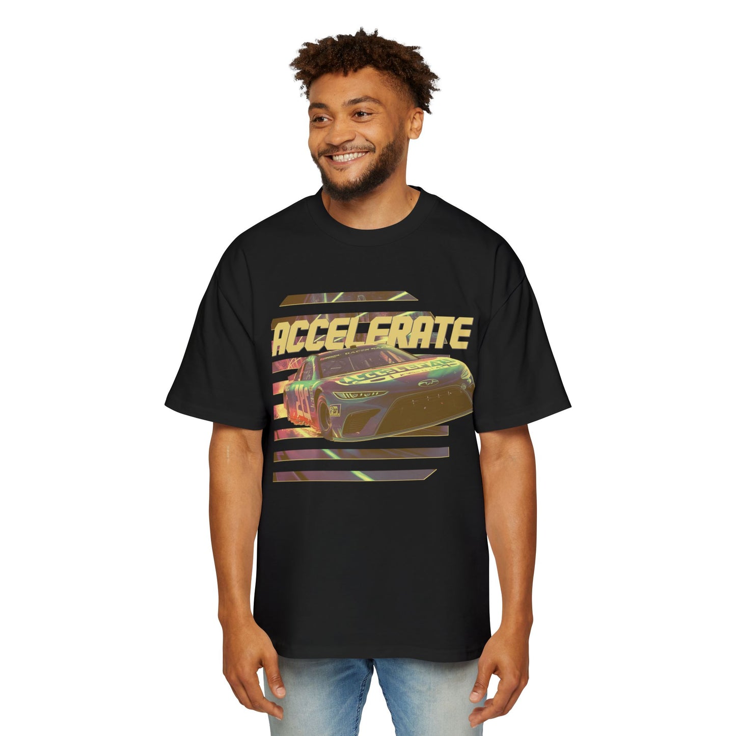 Need for Speed Men's Heavy Oversized Tee